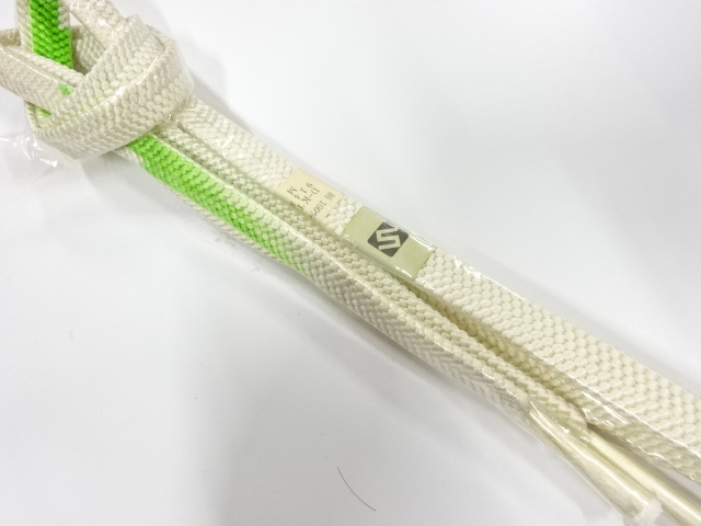 未使用品　正絹　手組帯締め